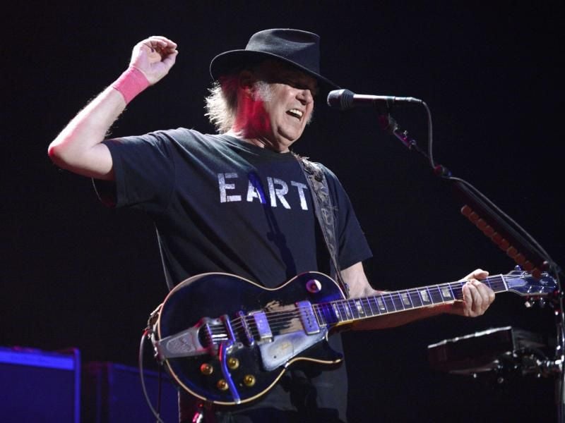 Neil Young hat Bernie Sanders unterstützt. Foto: Hans Klaus Techt