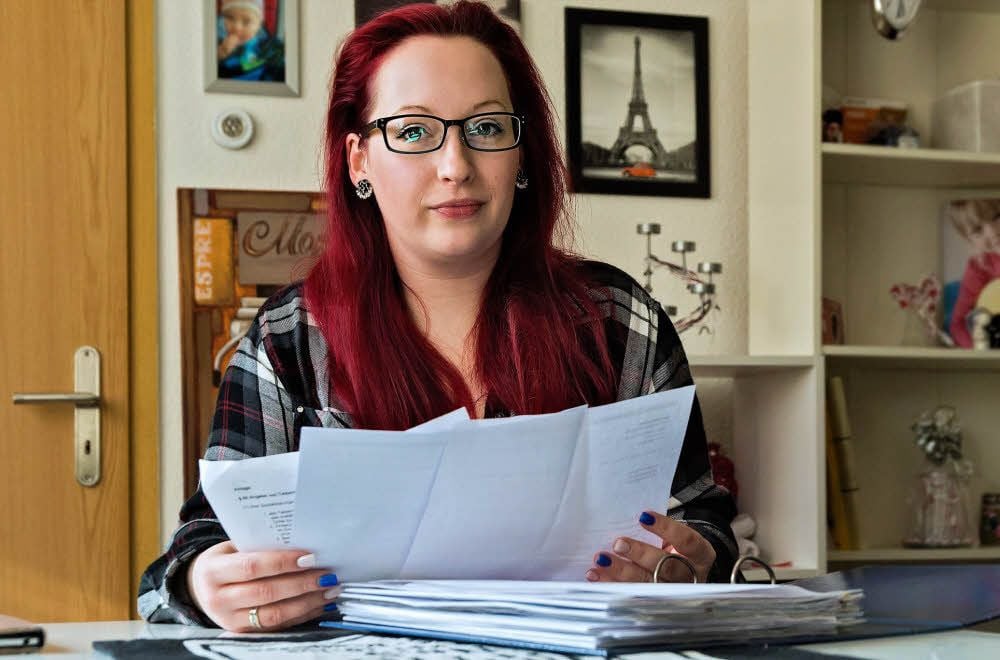 Alexandra Pach hat Dokumente erhalten, auf denen sensible Daten anderer Personen aufgeführt sind.