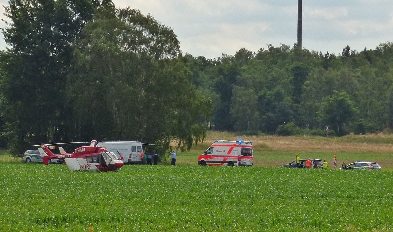 Wegen eines schwer verletzten Fußgängers musste am Mittwoch der Rettungshubschrauber gerufen werden.