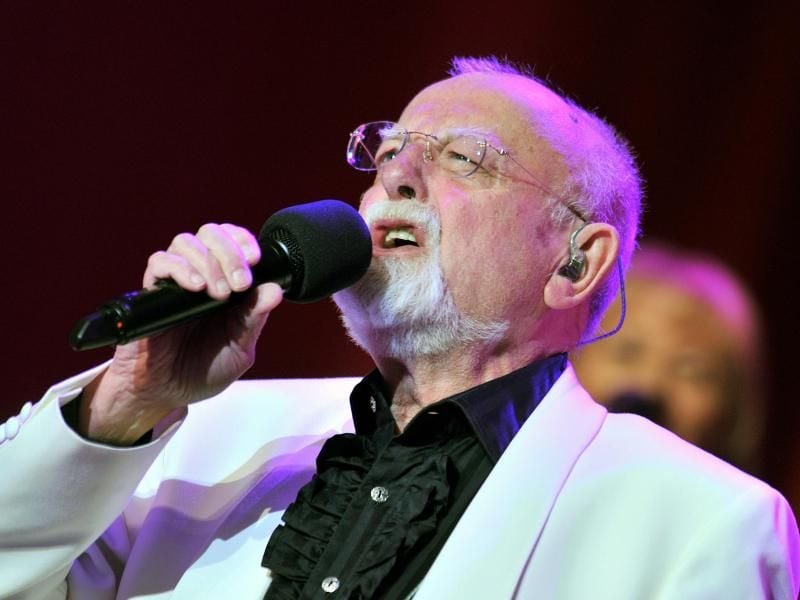 Roger Whittaker beim Start seiner Frühlings-Tour in Halle (2011). Photo: Hendrik Schmidt Foto: Hendrik Schmidt