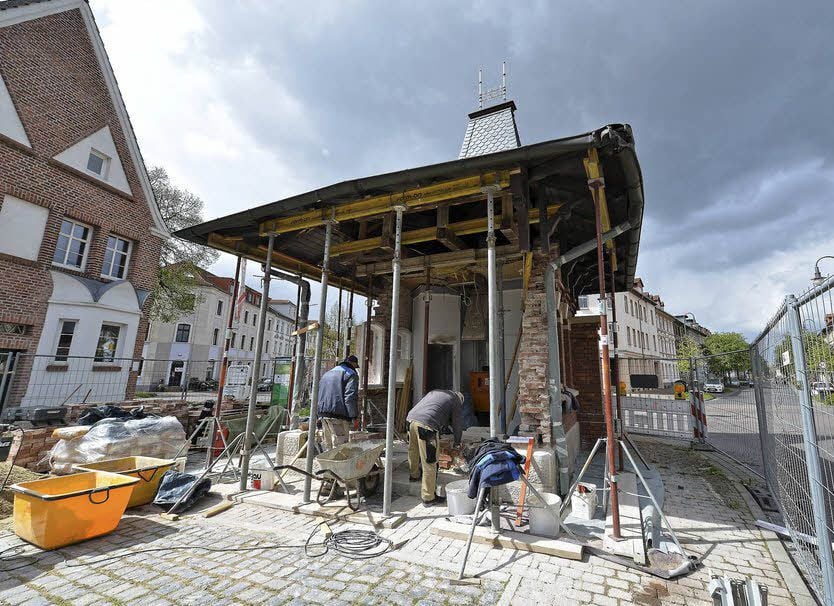 Am alten Schlachthof wird in die Hände gespuckt.