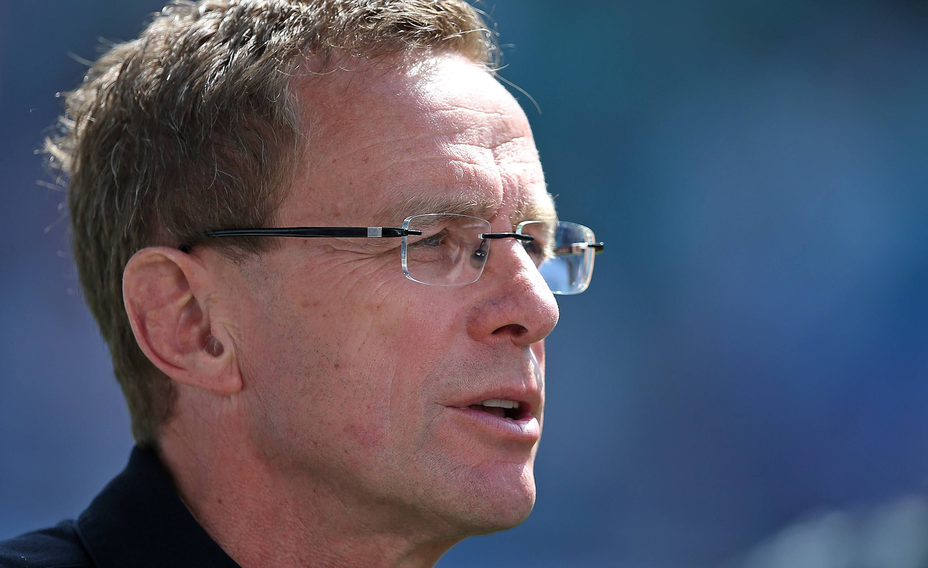 Die Kaderplanung für 2016/2017 im Blick: Noch-Trainer Ralf Rangnick.