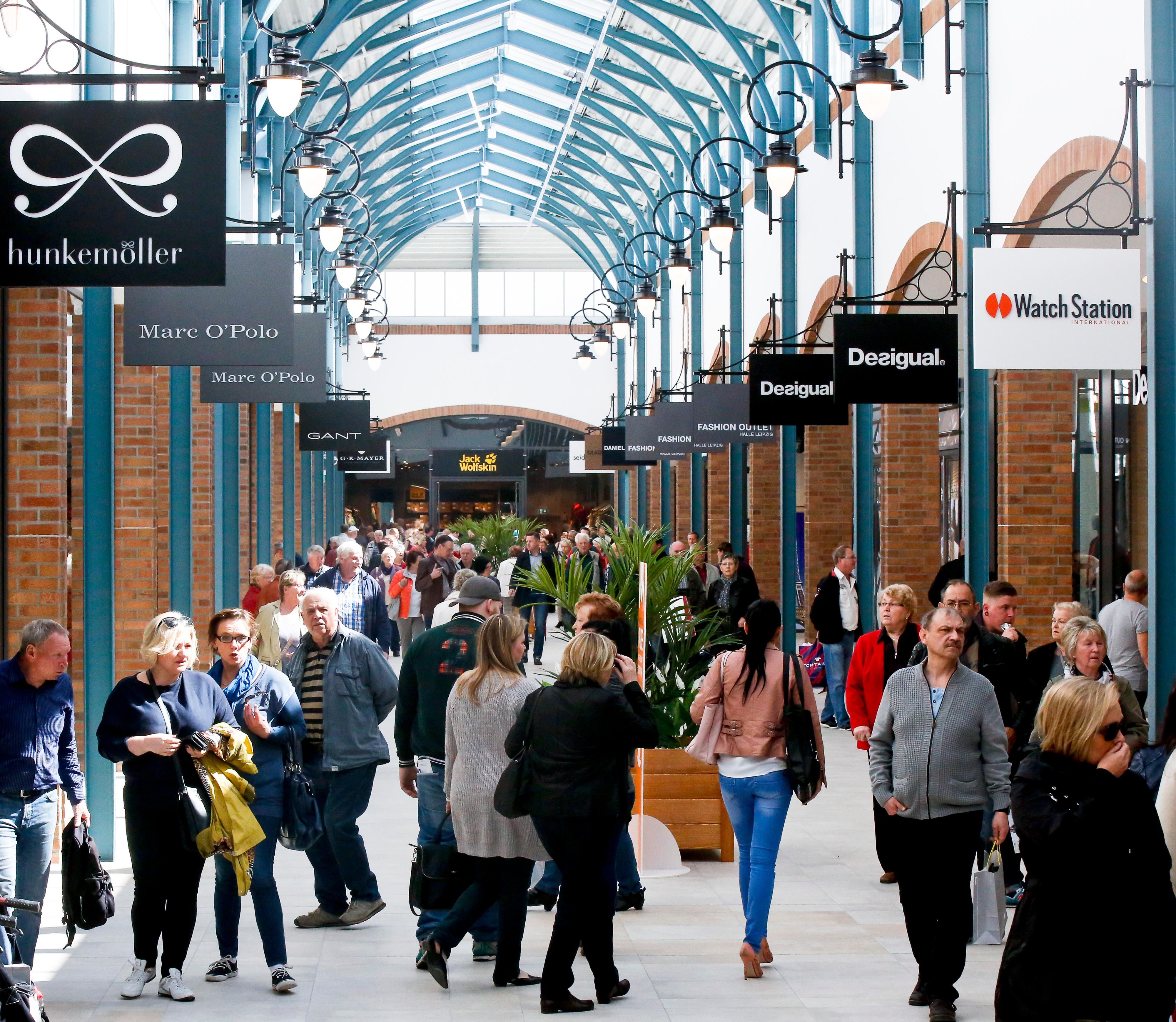 Fashion Outlet Brehna Einkaufsmeile lädt zum