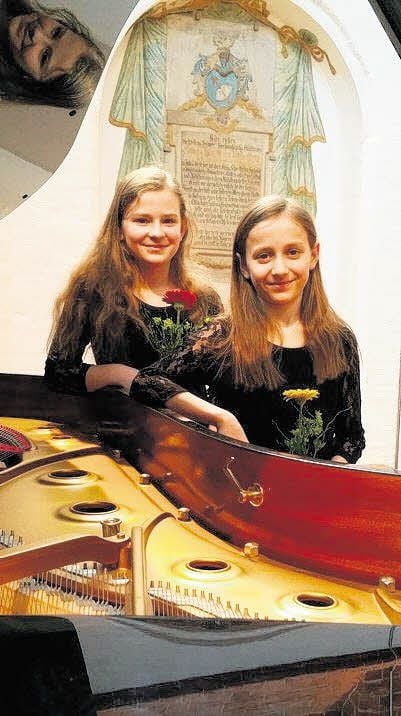 Henriette Kotzur (l.) und Antonia Jacob in Stendal.