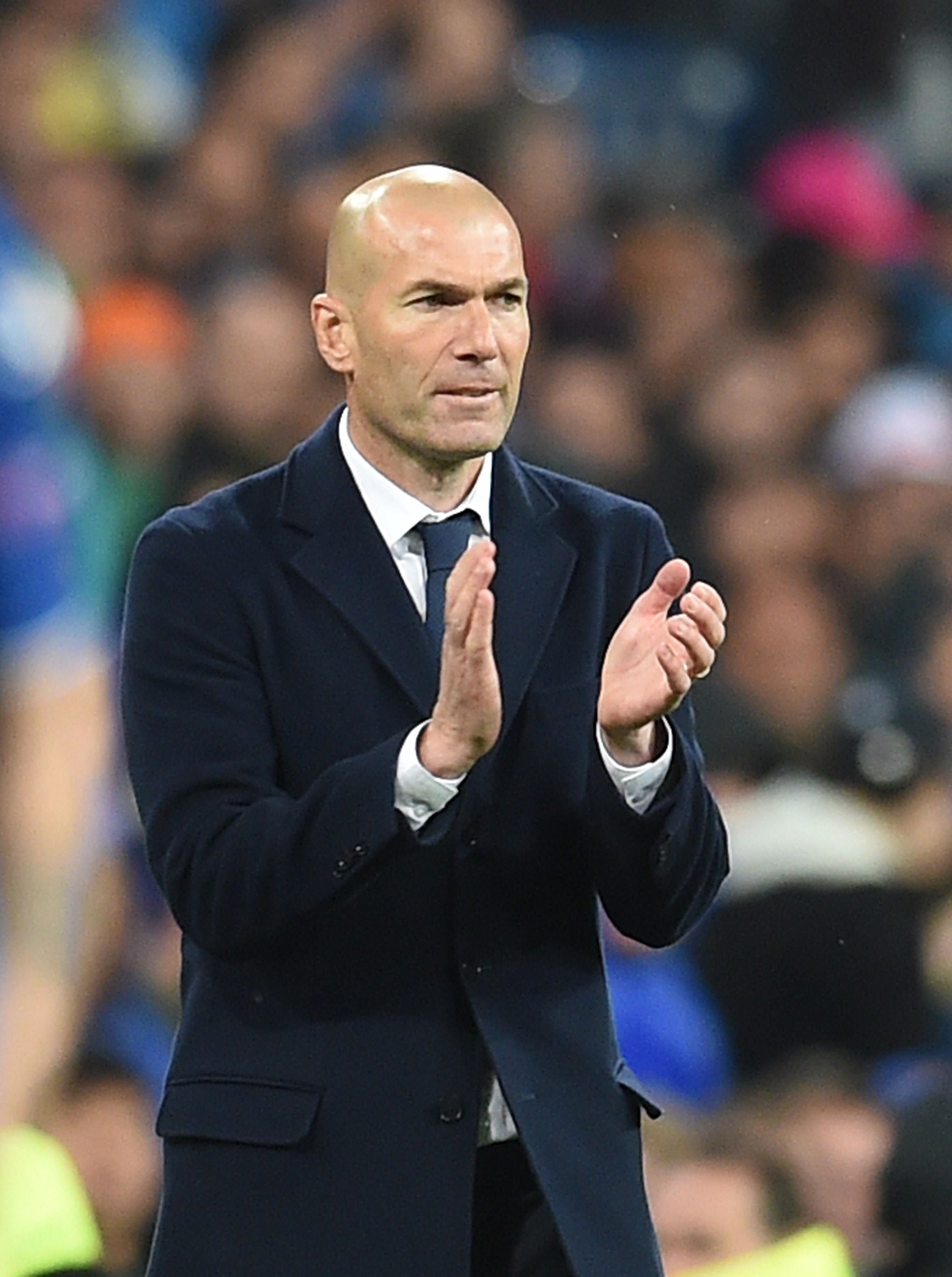 Zinedine Zidane riss am Dienstagabend die Hose.