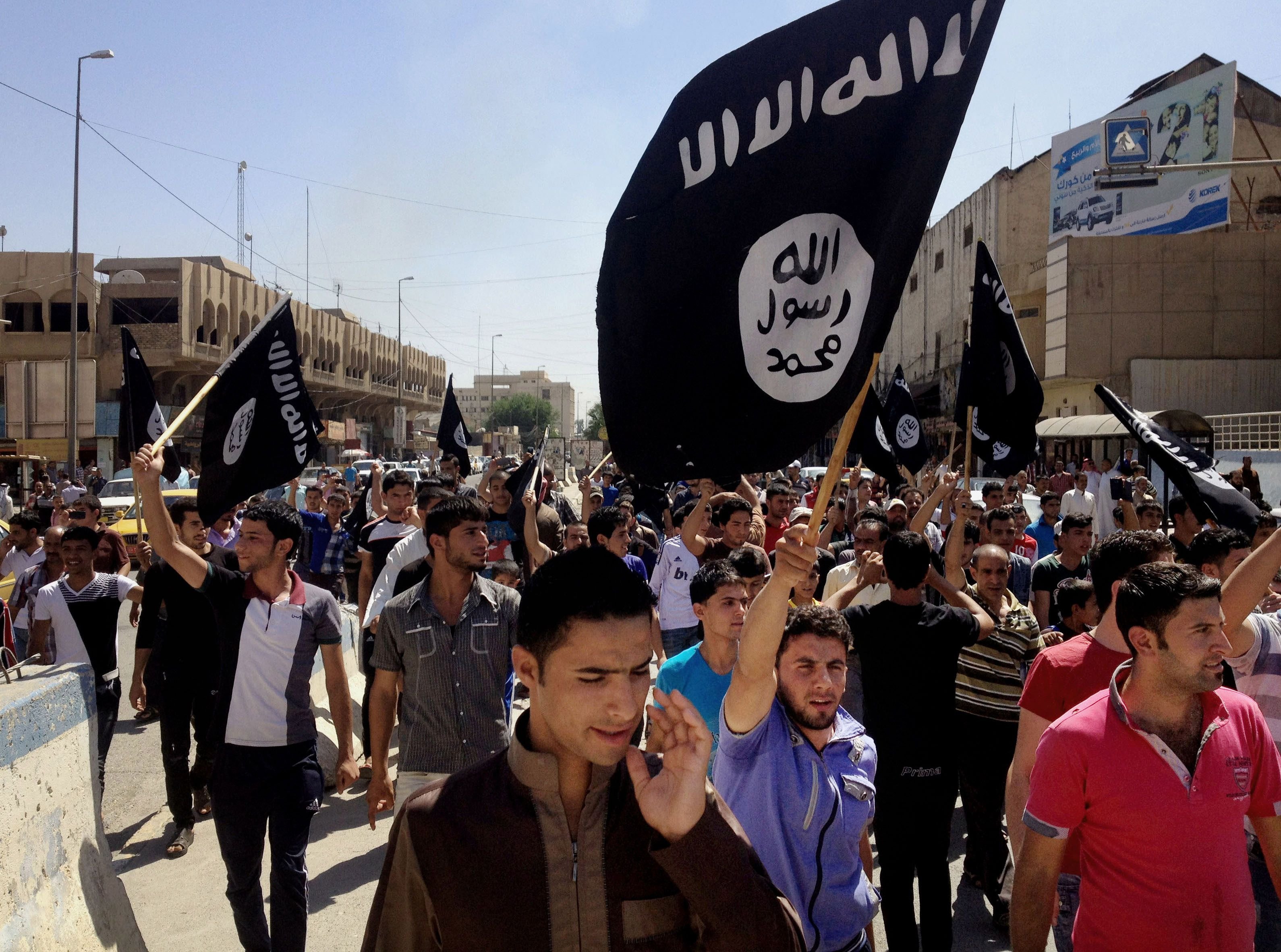 Kämpfer des sogenannten Islamischen Staates.