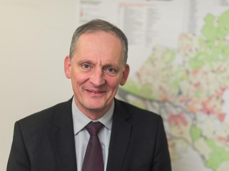 Hamburgs Flüchtlingskoordinator Anselm Sprandel. Foto: Lukas Schulze/Archiv