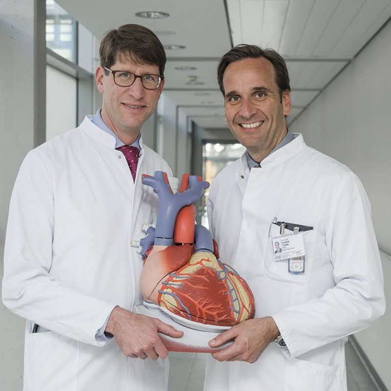 Prof. Stefan Frantz (links) und Prof. Hendrik Treede