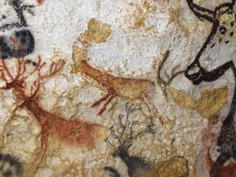 Höhlenmalerei in der Höhle Lascaux IV. Foto: Sabine Glaubitz/