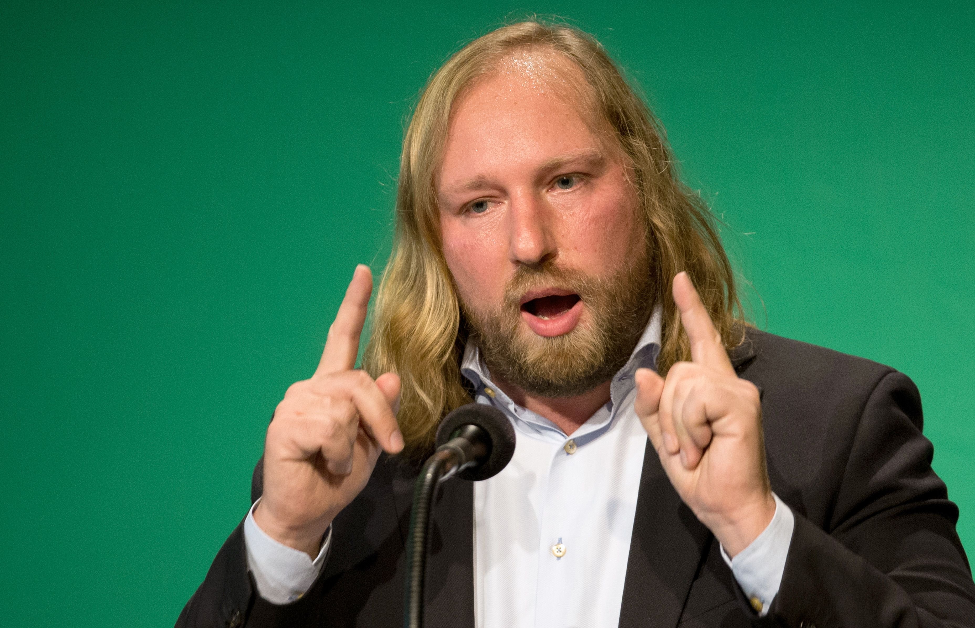 Der Vorsitzende der Grünen-Bundestagsfraktion, Anton Hofreiter