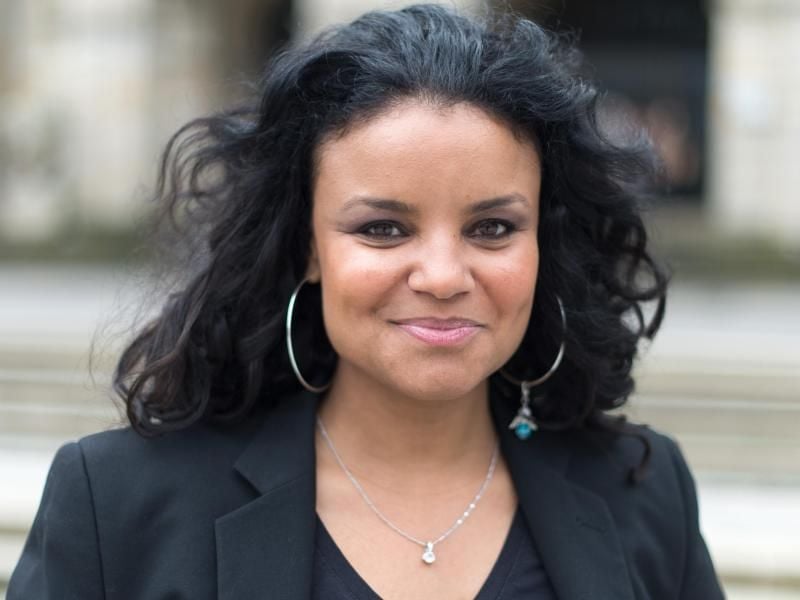 Kim Sanders ist Obama-Fan. Foto: Sebastian Gollnow