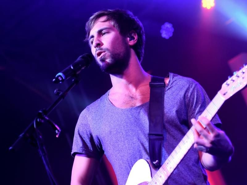 Max Giesinger ist Fußball-Fan. Foto: Britta Pedersen