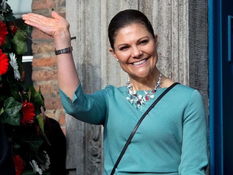 Schwedens Kronprinzessin Victoria lässt Ende Mai ihren kleinen Sohn auf den Namen Oscar Carl Olof taufen. Foto: Federico Gambarini