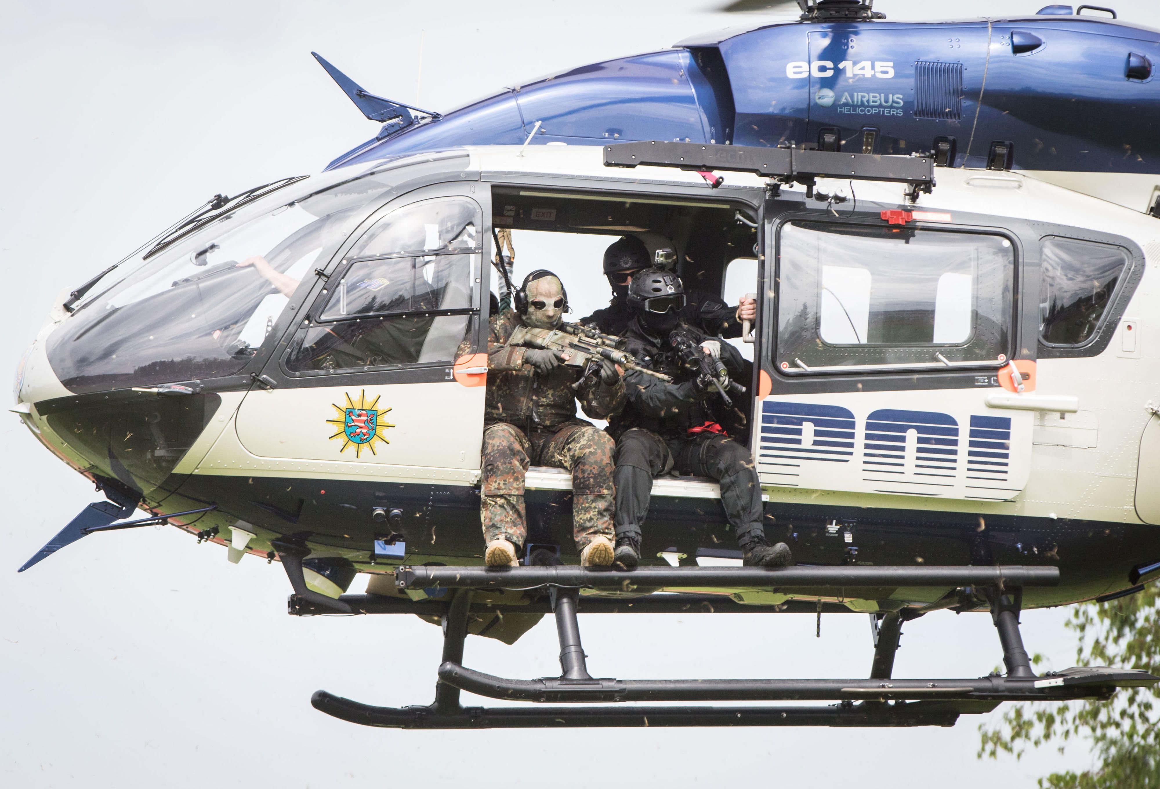 Polizisten des Sondereinsatzkommandos (SEK)