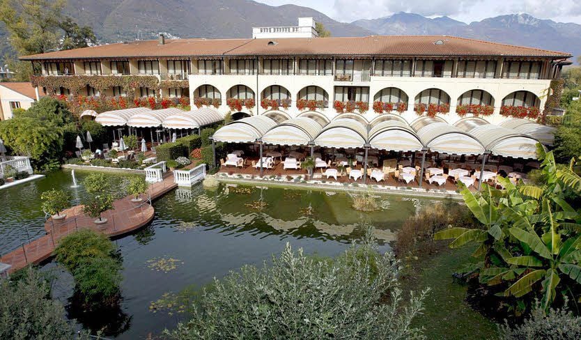 Das Fünf-Sterne-Hotel Giardino in Ascona in der Schweiz
