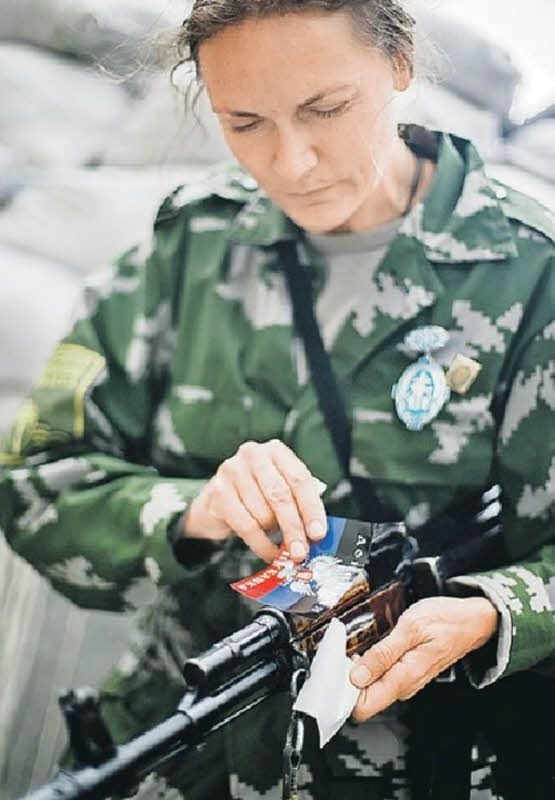 Margarita Seidler wuchs in Wittenberg auf, fand zum orthodoxen Glauben und kämpfte in der Ostukraine.