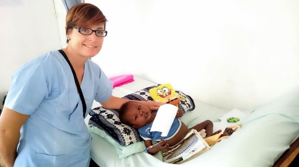 Jane Olivier hilft vor allem Kindern und Jugendlichen in ihrer Klinik.