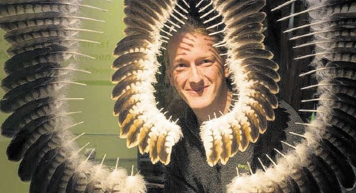 Martin Kluschke ist Ansprechpartner im Rotmilan-Zentrum.