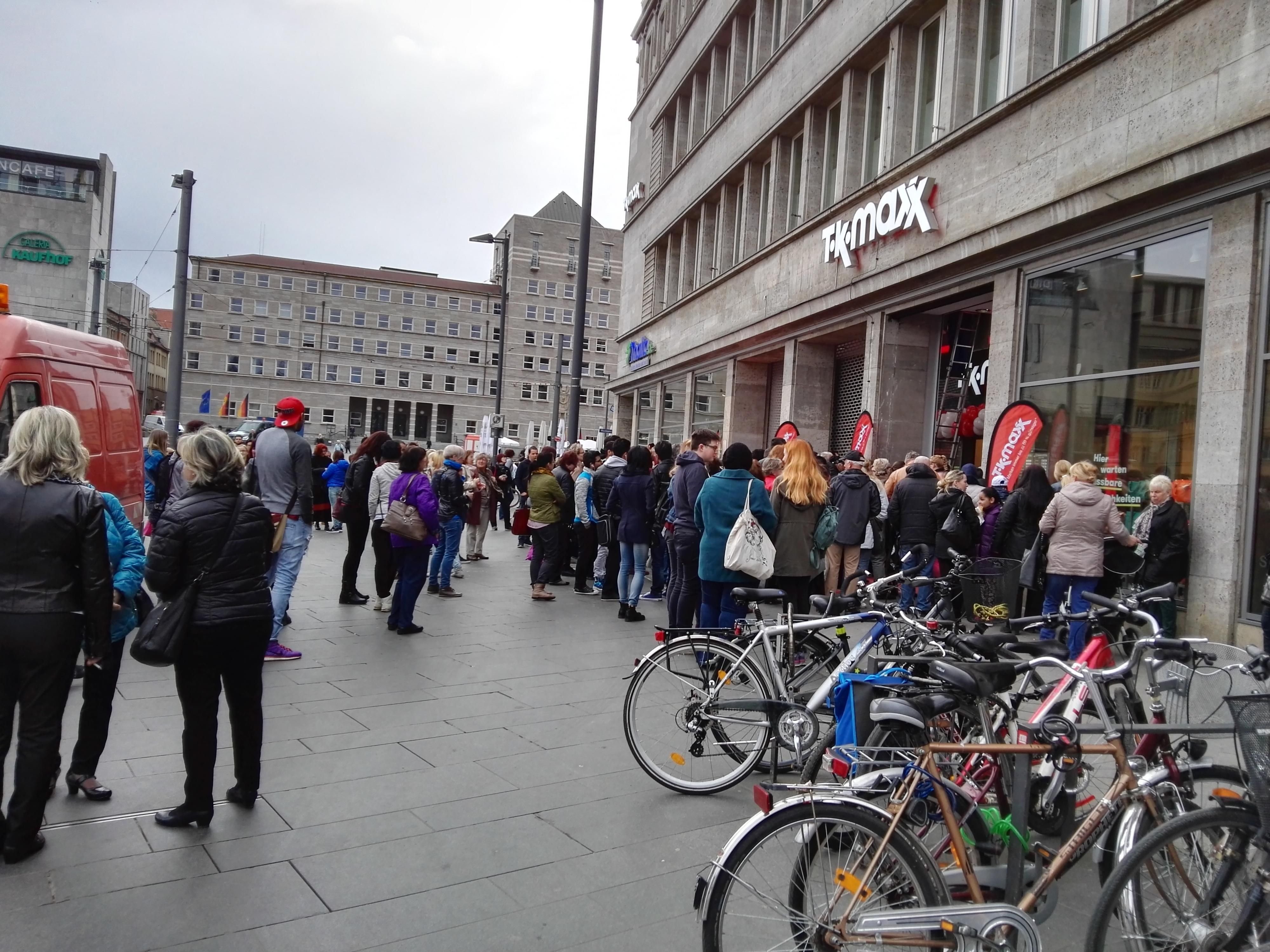 Eröffnung von TK Maxx