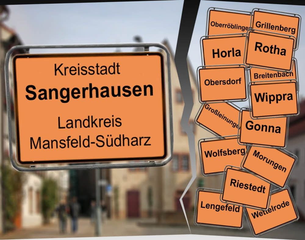 Zwischen der Stadtverwaltung und den einzelnen Ortsteilen verläuft ein Riss.