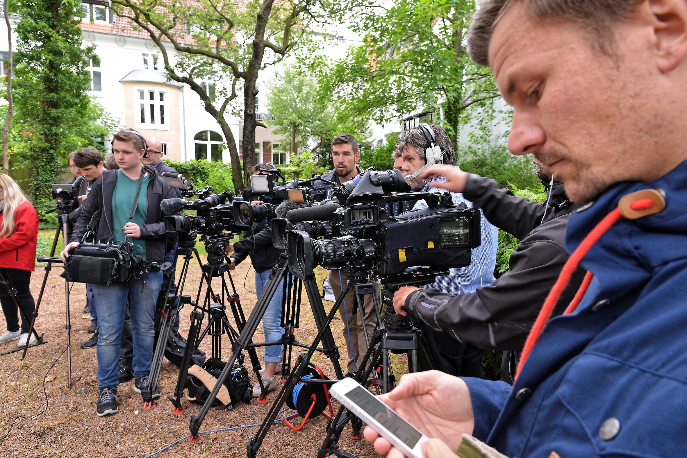Auf der Pressekonferenz zum Mordfall Yangjie Li wurden erste Details bekanntgegeben.