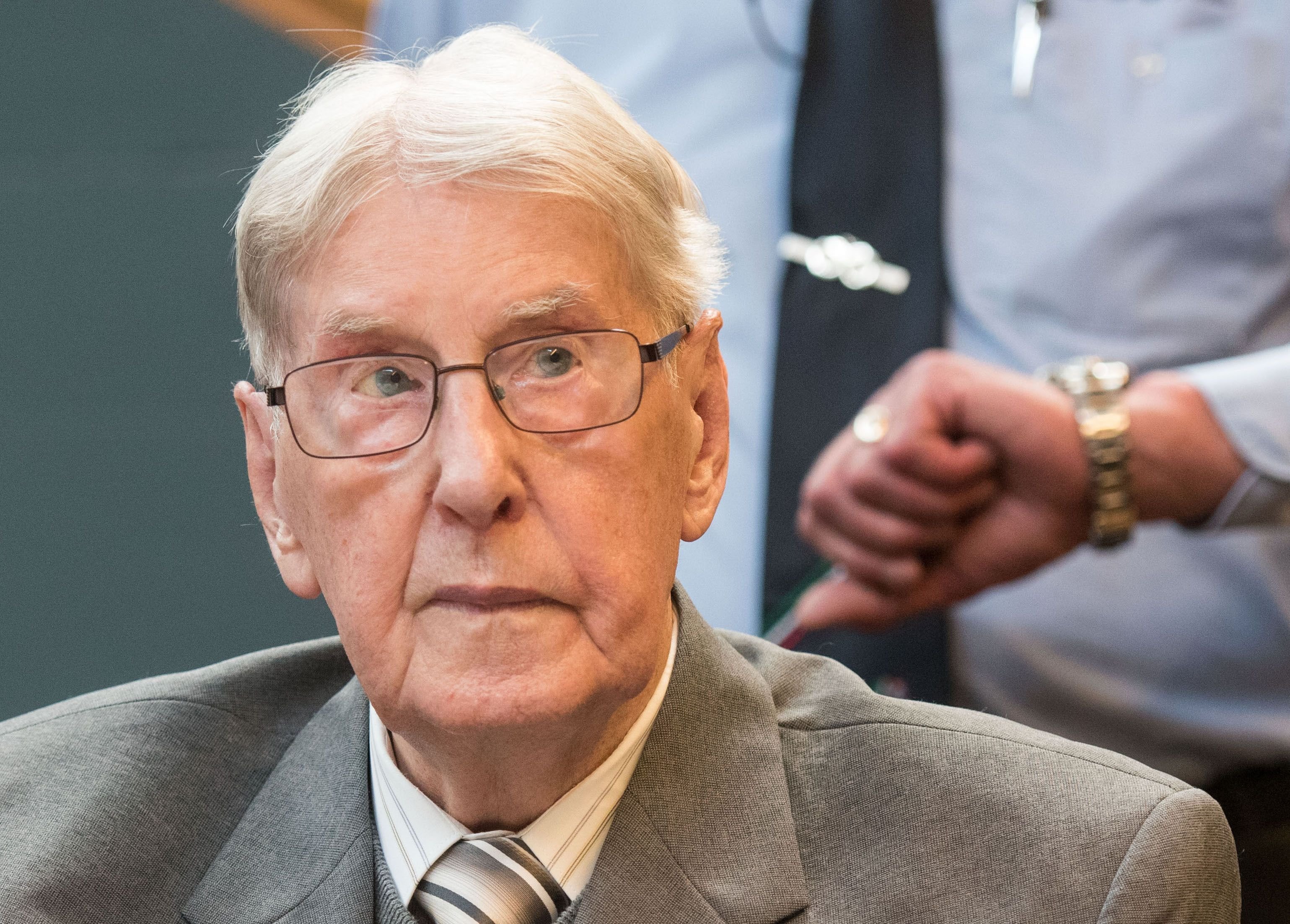 Der Angeklagte Reinhold Hanning.