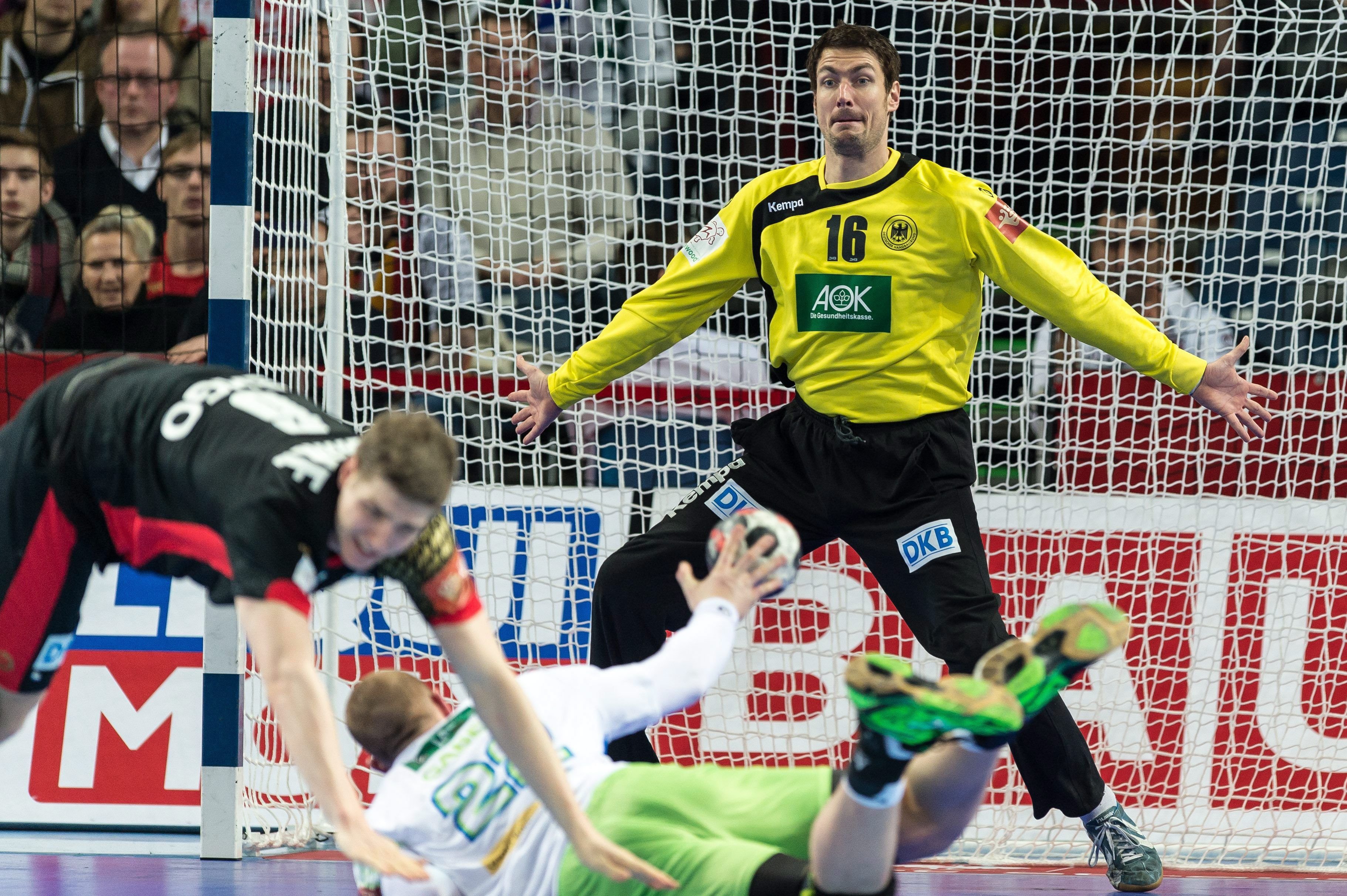 Der deutsche Nationaltorhüter Carsten Lichtlein bei der Europameisterschaft 2016