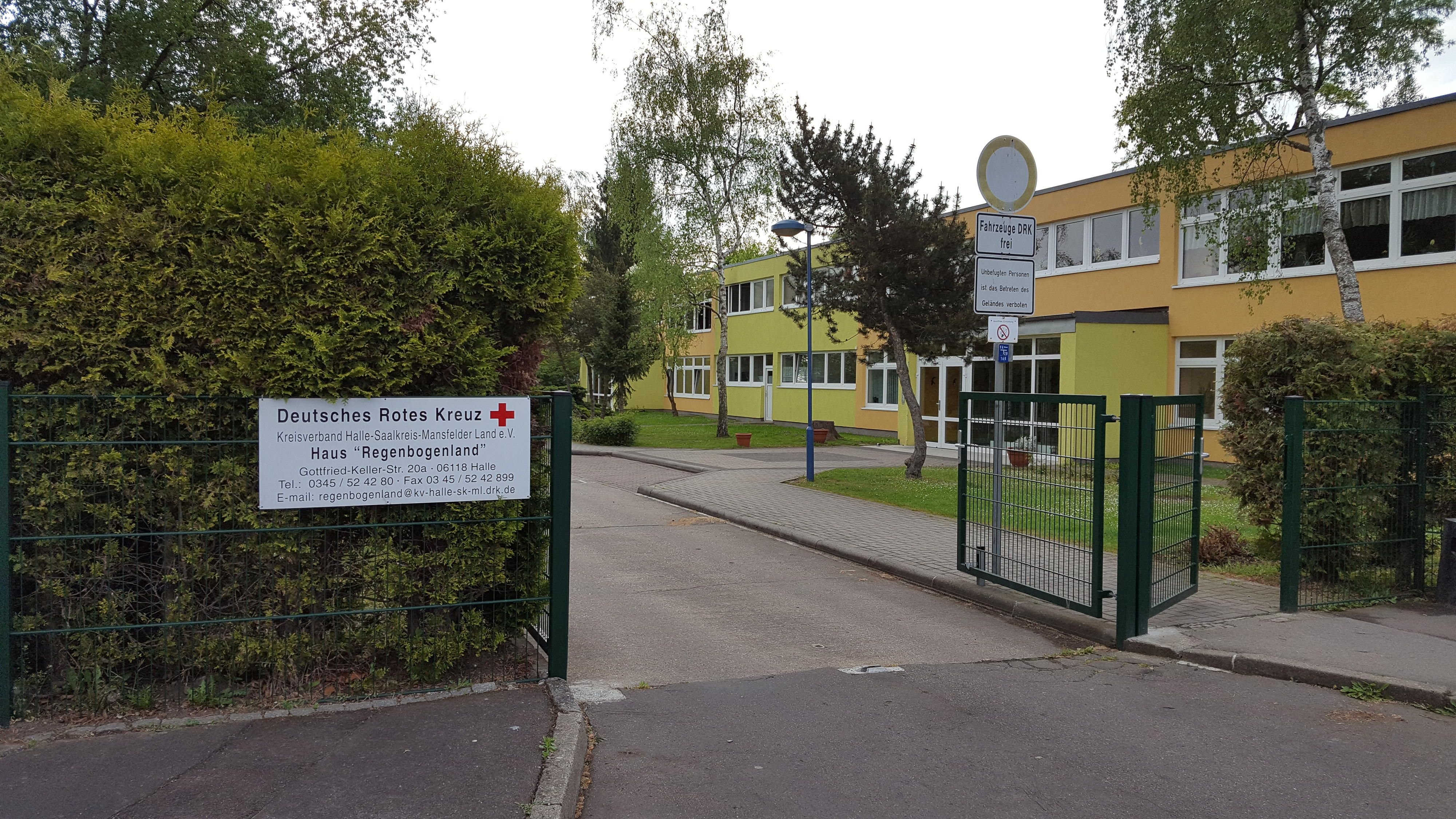 In diesem Kinderheim in der Gottfried-Keller-Straße hat es am Donnerstagabend gebrannt.