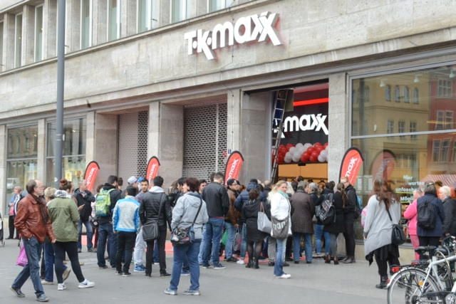 Eröffnung von TK Maxx