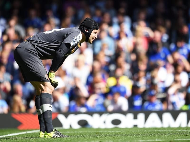 Torwart Petr Cech wird dem FC Arsenal drei bis vier Wochen fehlen. Foto: Andy Rain