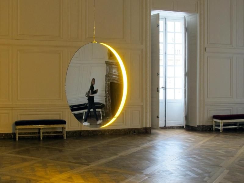 «Solar Compression» von Olafur Eliasson im Schloss Versailles. Foto: Sabine Glaubitz