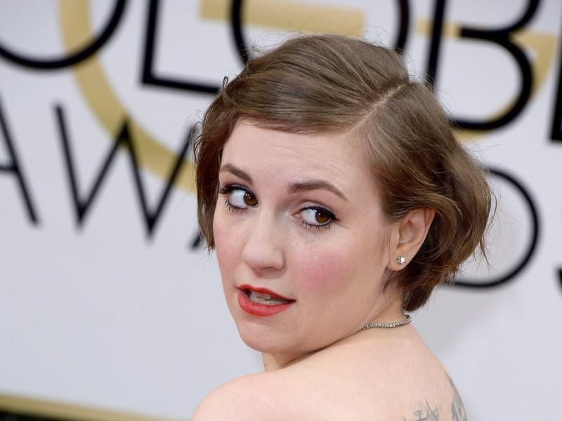 Lena Dunham bei den Golden Globe Awards 2014 in Beverly Hills. Foto: Paul Buck