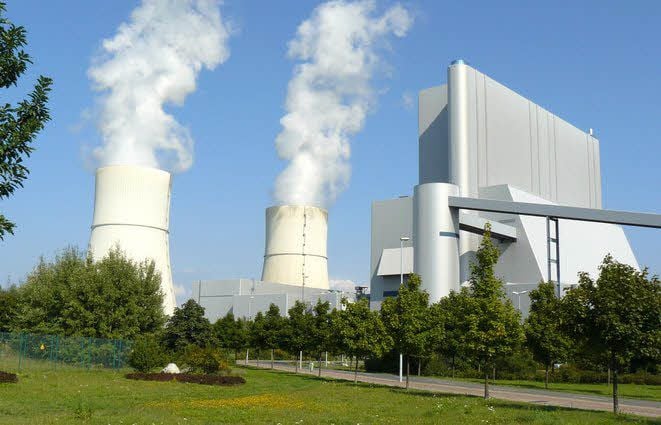 Aus Brehna kommen die Fassadenteile für das Kraftwerk Schwarze Pumpe.