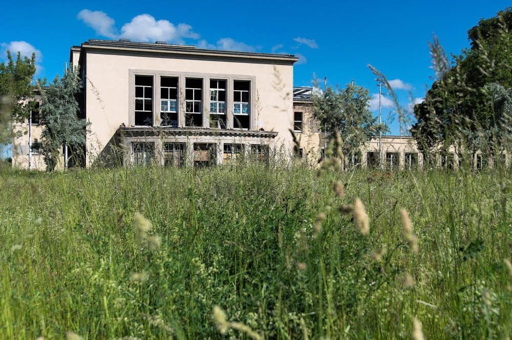 Einst prächtig, heute verwahrlost: das Buna-Klubhaus in Schkopau
