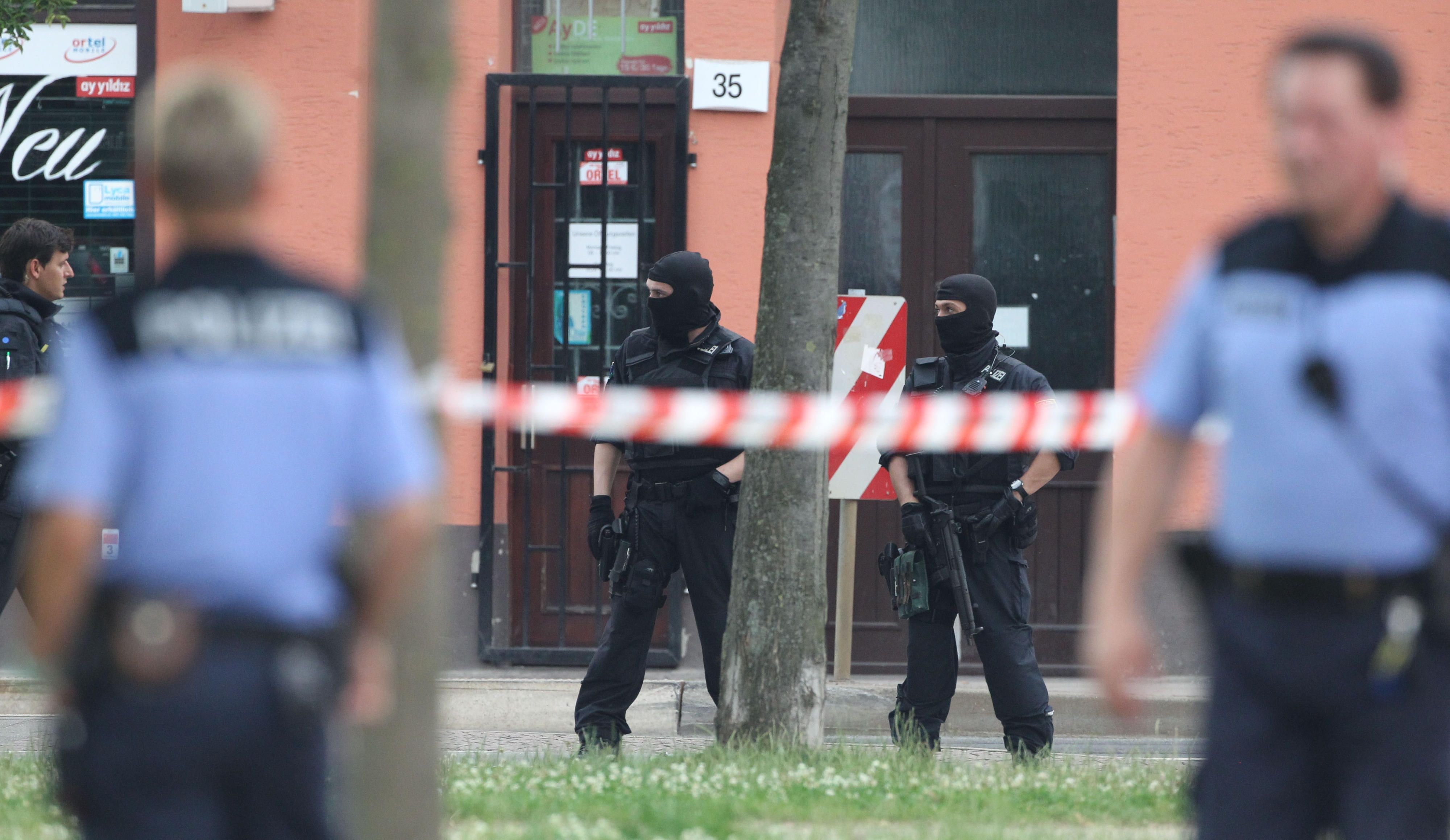 Der Tatort wurde am Samstag weiträumig abgesperrt.