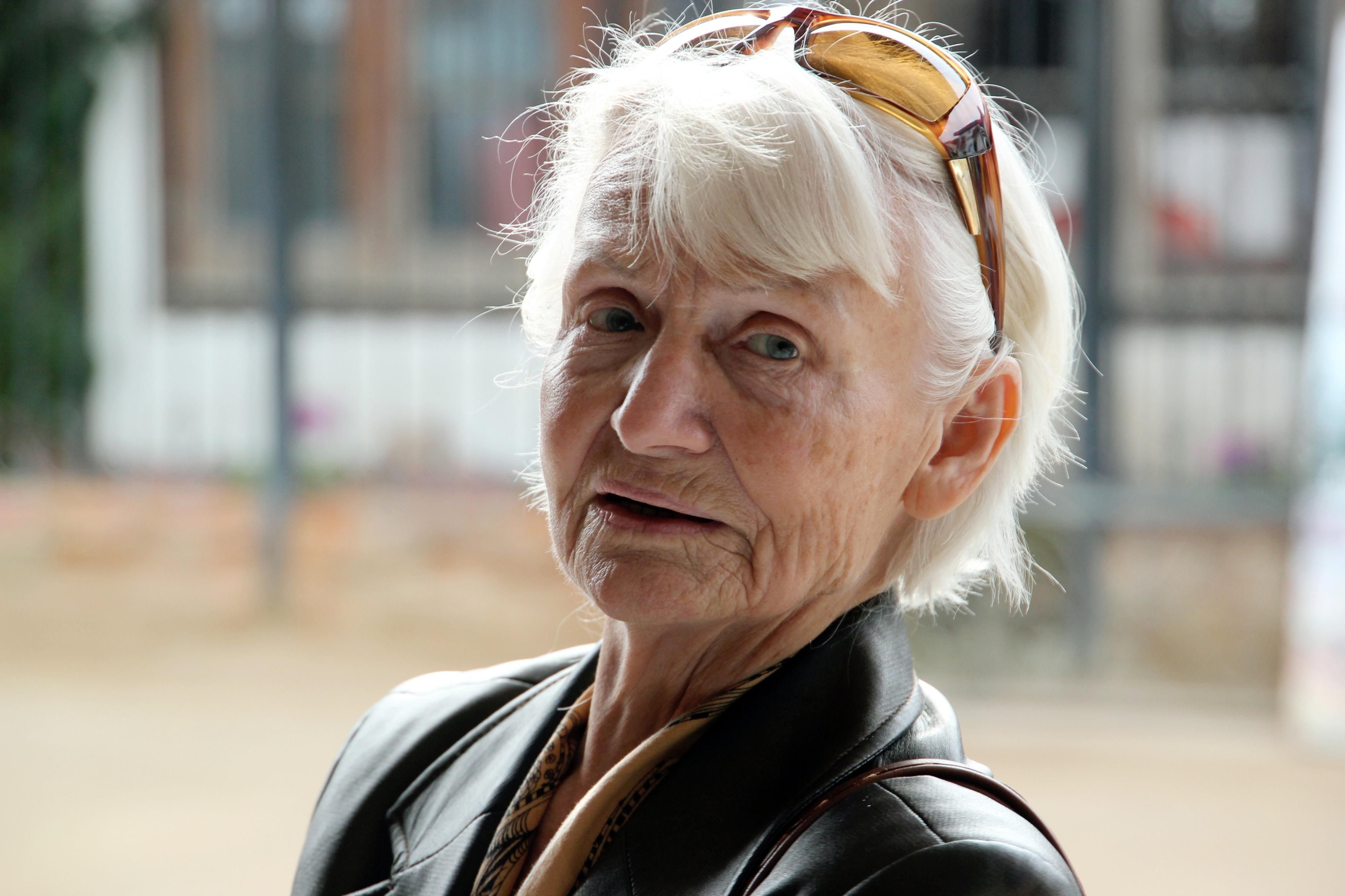 Margot Honecker, Witwe des früheren DDR-Staats- und Parteichefs Erich Honecker, im chilenischen Dorf Pomaire im Jahr 2011.
