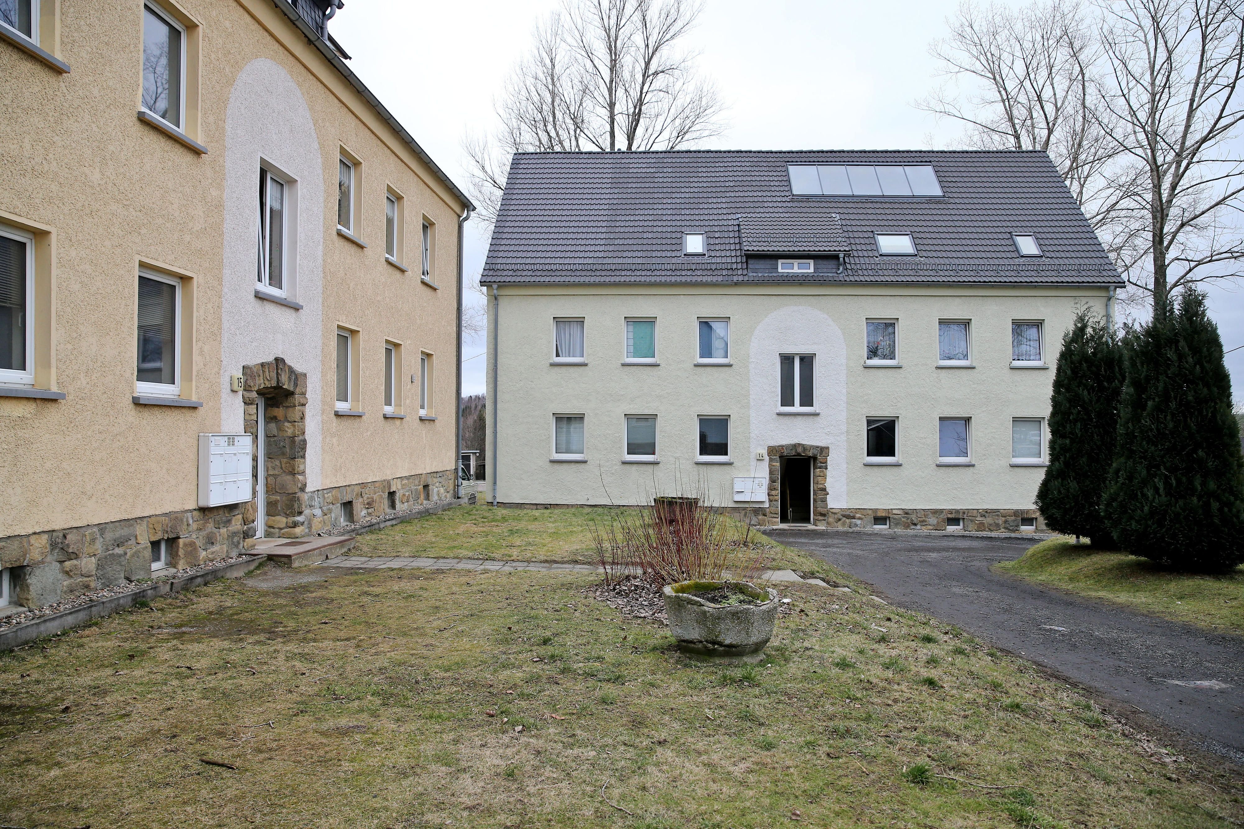 Flüchtlingsunterkunft in Clausnitz