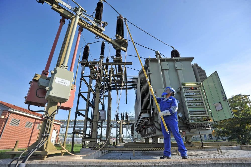 Eine Trafostation im Chemiepark. Der wird vom Kraftwerk der Envia Therm mit Strom, Wärme und Dampf versorgt.