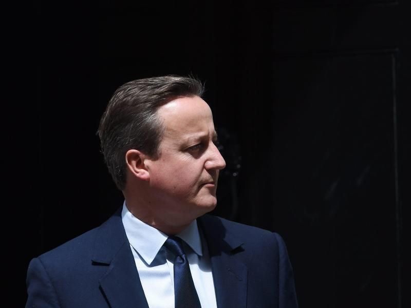 Der britische Premierminister David Cameron hat sich die Zeit genommen Nordirland zum Einzug ins EM-Achtelfinale zu gratulieren. Foto: Facundo Arrizabalaga