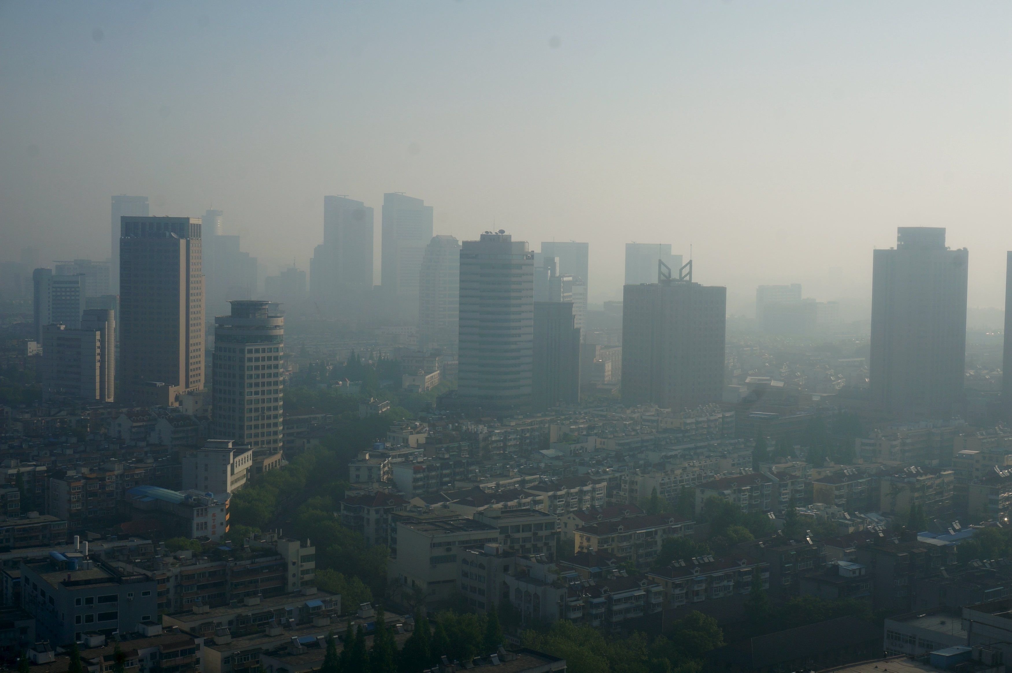 Die Skyline von Nanjing in der Provinz Jiangsu (Symbolbild).
