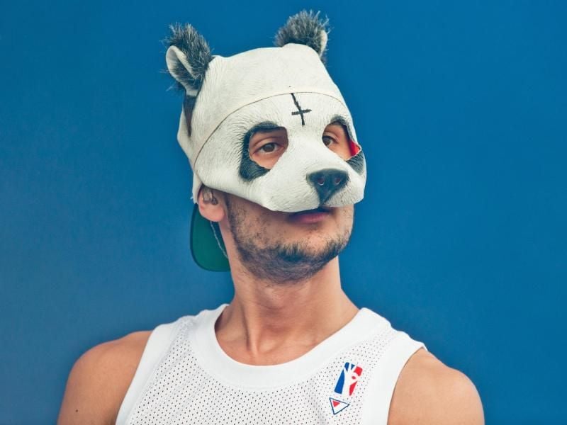 Der deutsche Rapper Cro