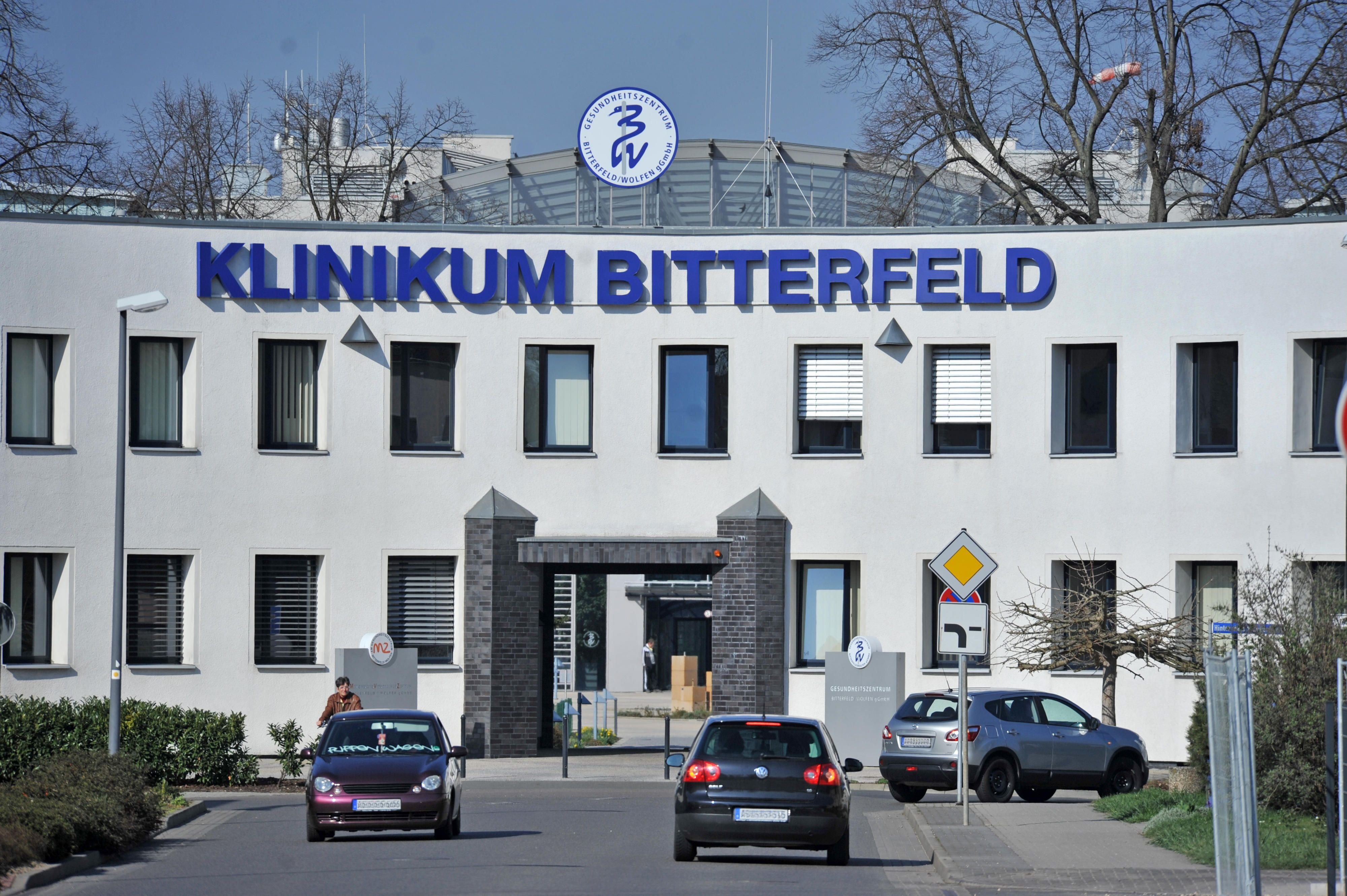 Das Gesundheitszentrrum in Bitterfeld-Wolfen.