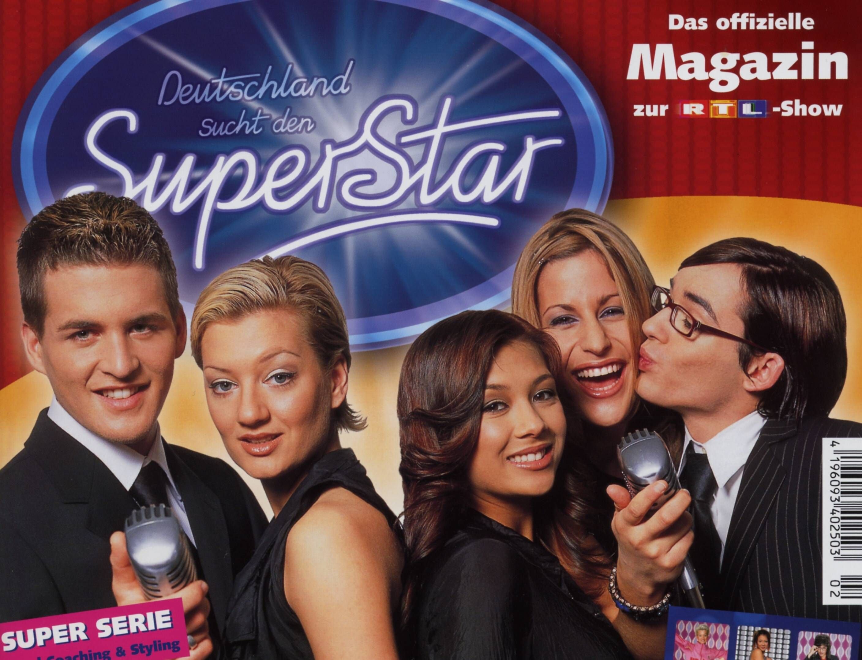 2002 lief die erste Staffel von „DSDS“.