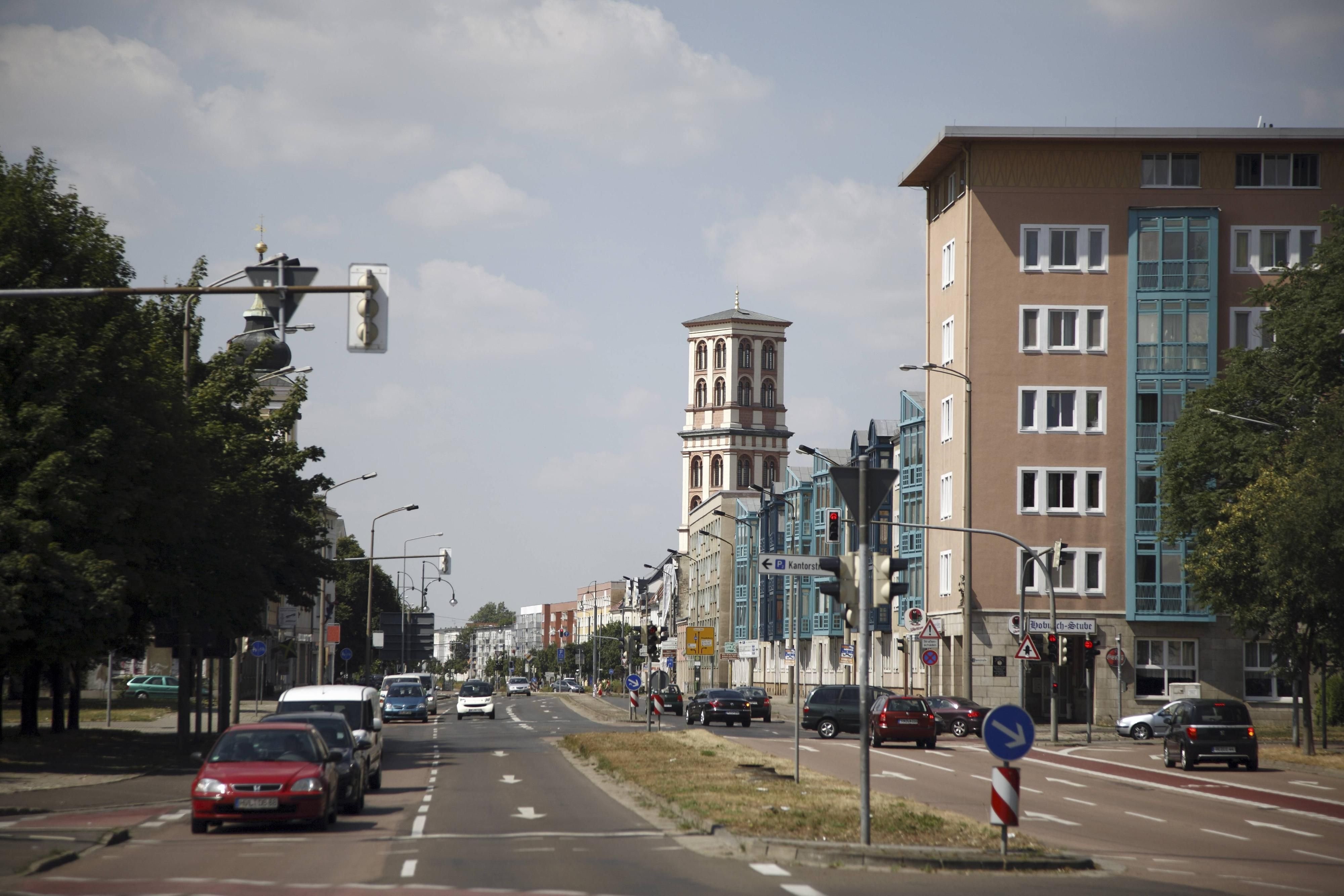 Das Verkehrsaufkommen in Dessau soll in den nächsten Jahren drastisch sinken.