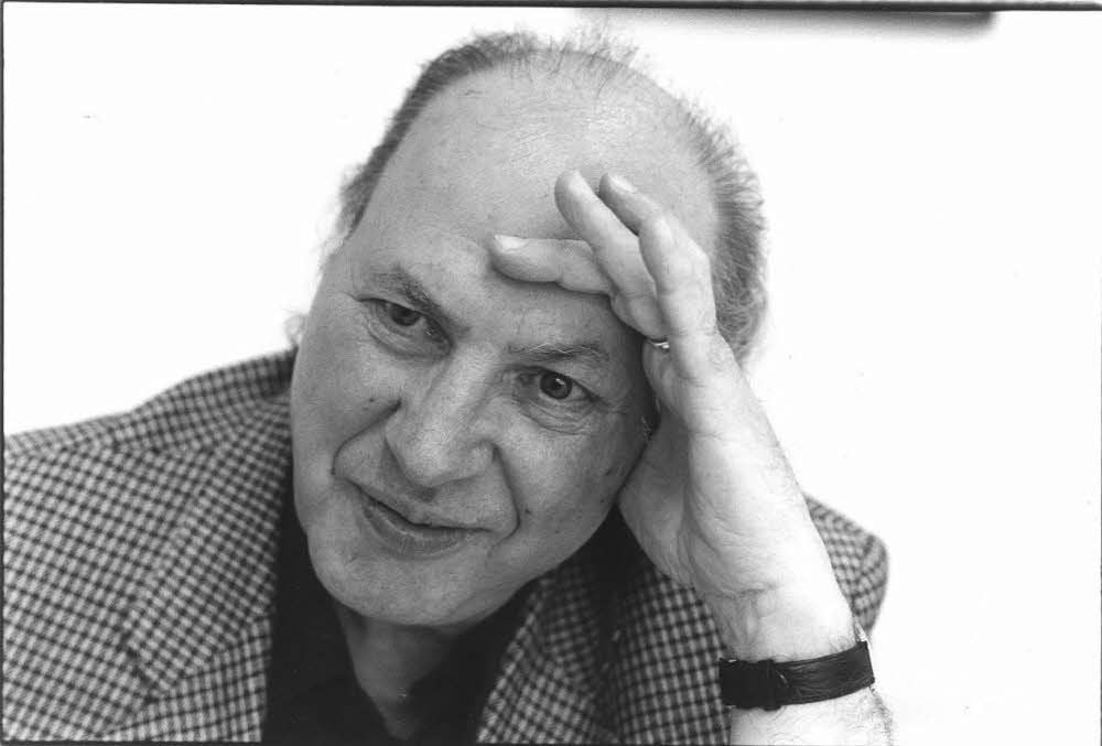 Drei Jahre vor dem Literaturnobelpreis: Imre Kertész im September 1999 im Hotel „Maritim“ in Halle