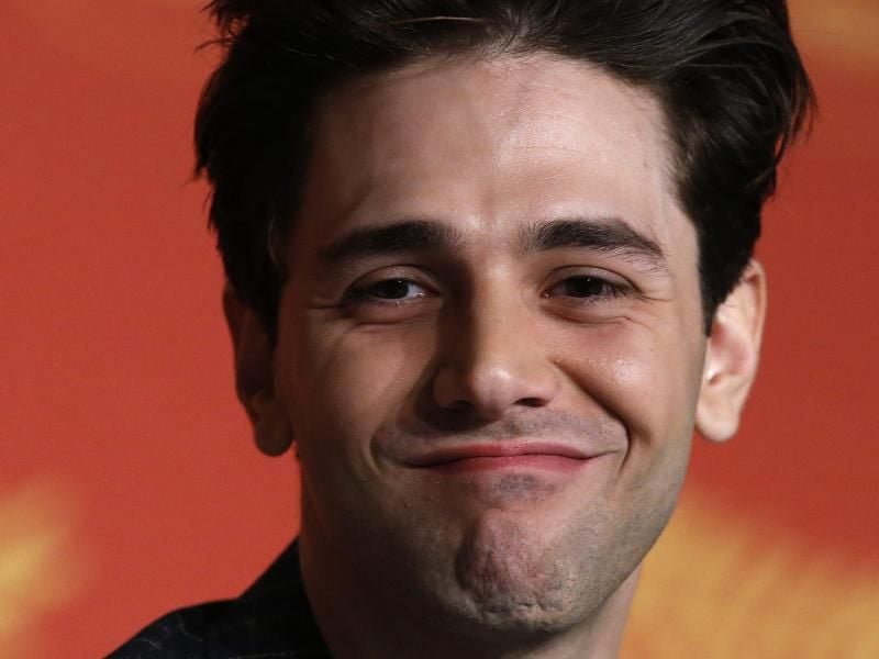 Xavier Dolan in Cannes. Foto: Guillaume Horcajuelo