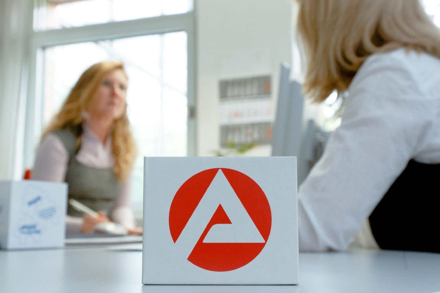 Arbeitsvermittlung im Arbeitsamt