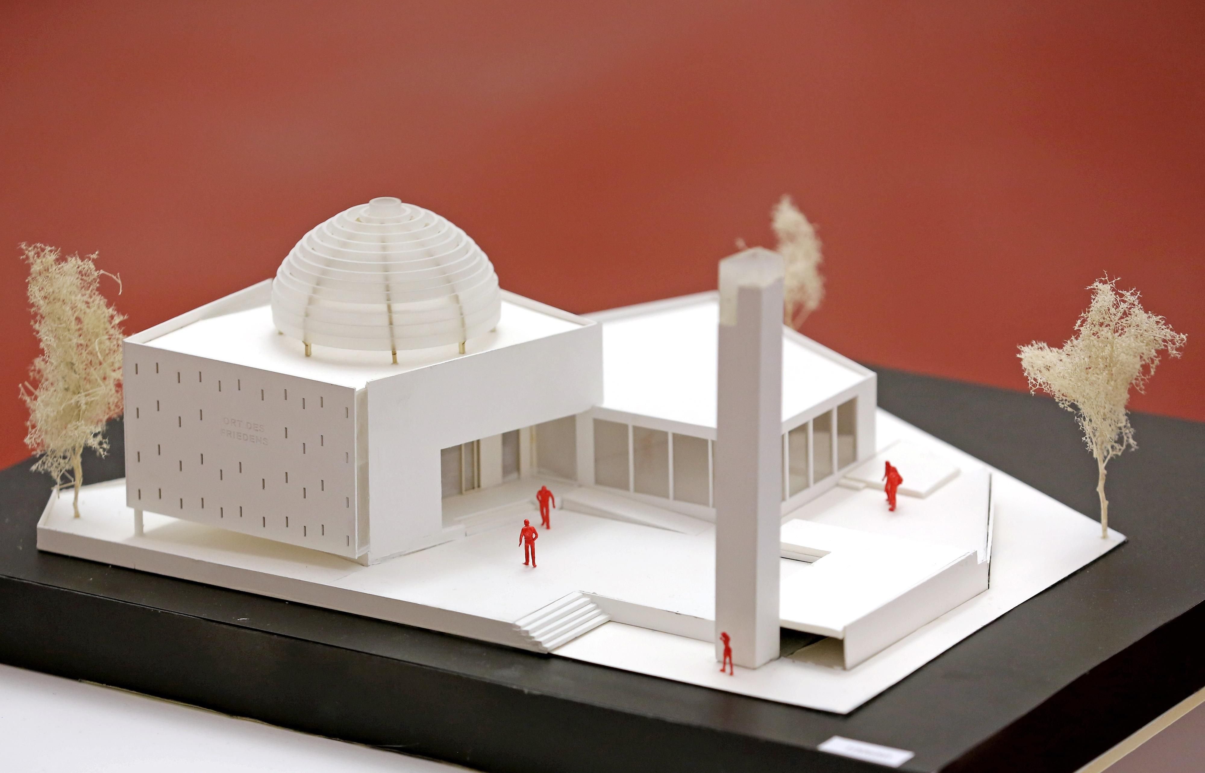 Der Siegerentwurf für den Moschee-Neubau in Leipzig. Auch in Sachsen-Anhalt fehlt es an Gotteshäusern für Muslime.