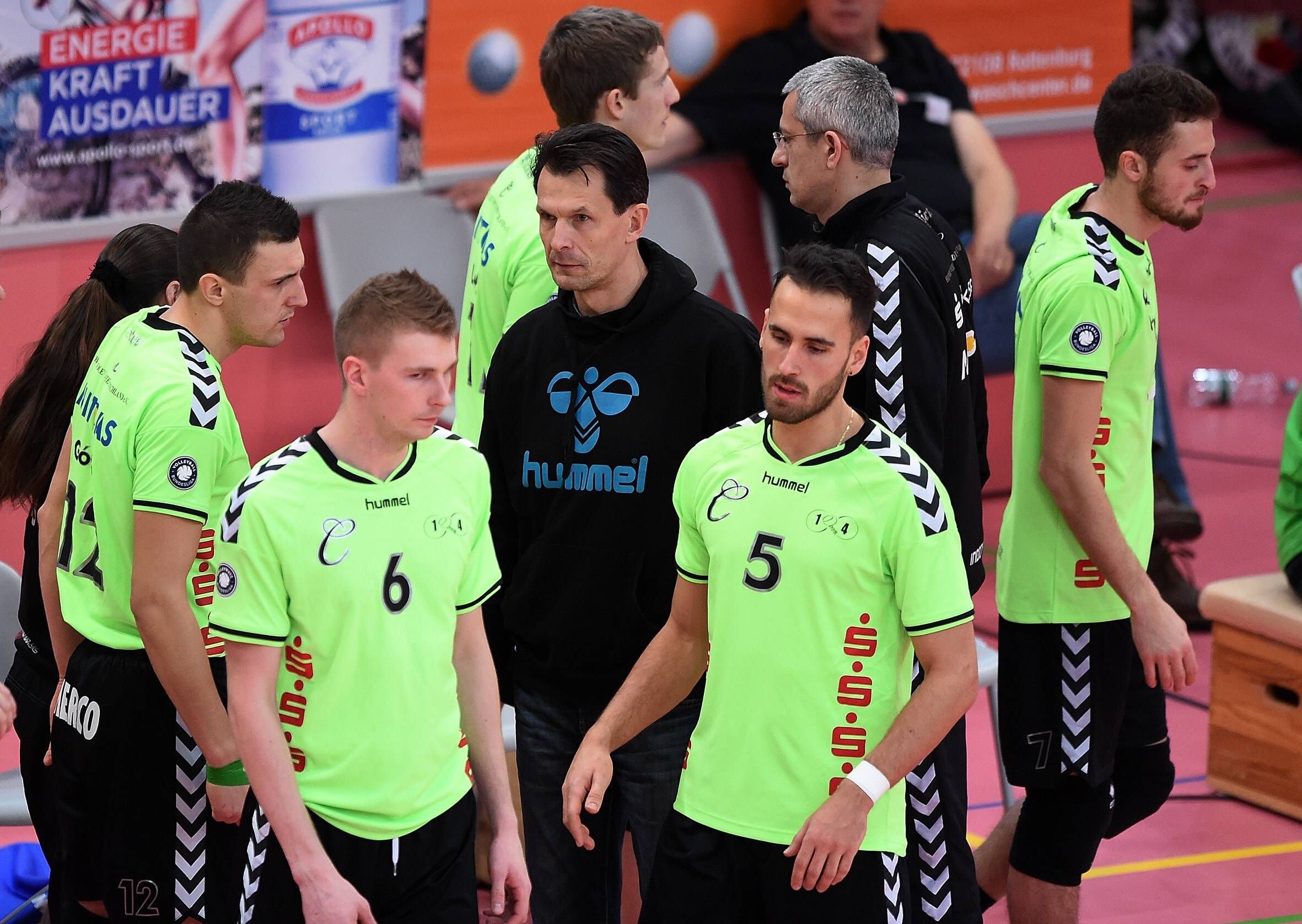 Enttäuschung pur beim CVM: Die Playoff-Niederlage gegen Berlin war die vorerst letzte in der Bundesliga.