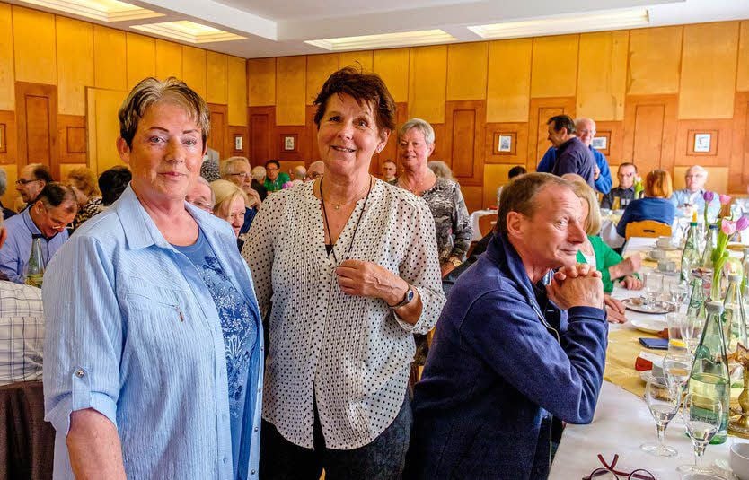 Die Organisatorinnen des Treffens: Margrit Lipinski (links) und Marina Boden.